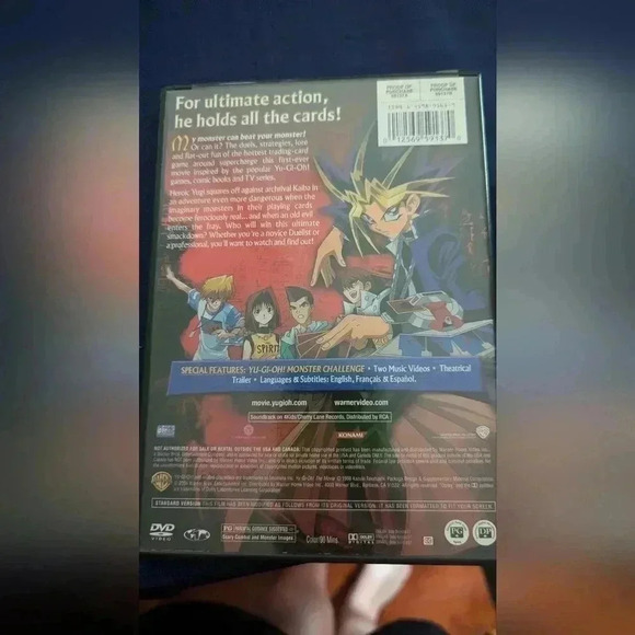 Yu-Gi-Oh The Movie DVD (EUC) - Picture 2 of 3